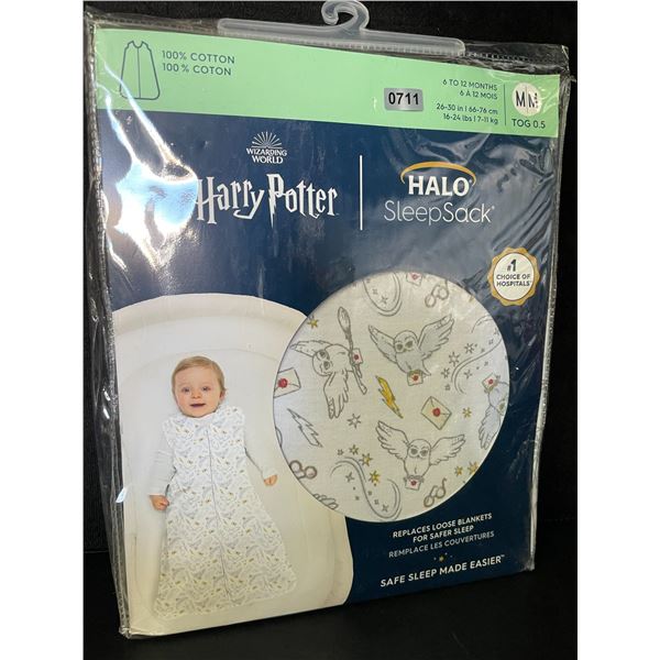 HALO Harry Potter Baby Sleep Sack (Size M - Fits 6-12 Months) TOG 0.5 - Brand New!