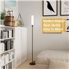 Image 2 : Nukanu Modern LED Floor Lamp (66.2") with Remote Control; Adjustable Brightness/Dimmable - NEW