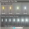 Image 5 : Nukanu Modern LED Floor Lamp (66.2") with Remote Control; Adjustable Brightness/Dimmable - NEW