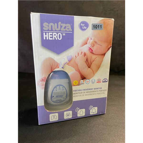 Snuza HERO SE Portable Baby Movement Monitor; Alerts When No-Movement is Detected - New