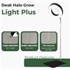 Image 5 : Bamworld Telescoping LED Plant Grow Light for Indoor Plants; 8W LED Halo Design, Full Spectrum - New