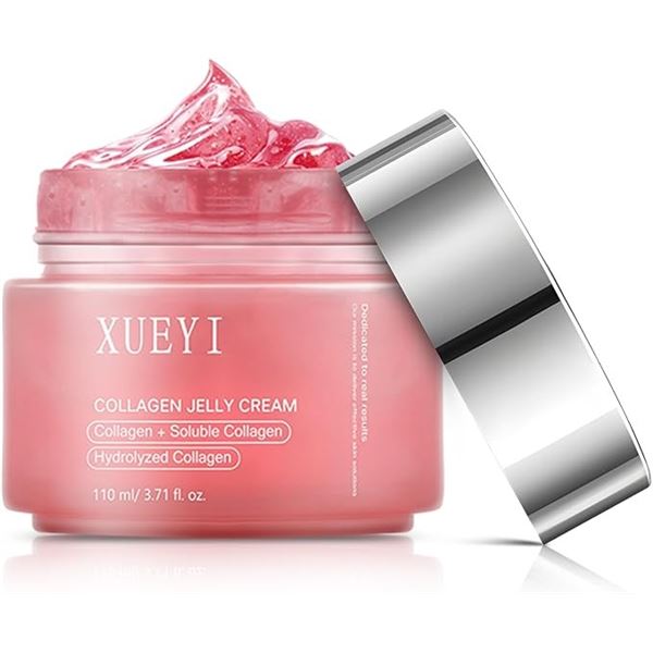 3 Boxes Xueyi Collagen Jelly Cream (110ml) Collagen + Soluble Collagen, Hydrolyzed Collagen - New