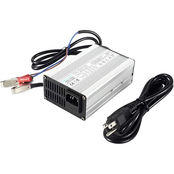 14.6V 6A Charge; LiFePO4 Battery Smart Charger with Crocodile Clips - Brand New!