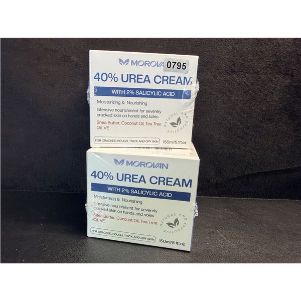 2 Boxes 40% Urea Cream (150m) Moisturizing & Nourishing for Cracker/Rough/Dry Skin - New