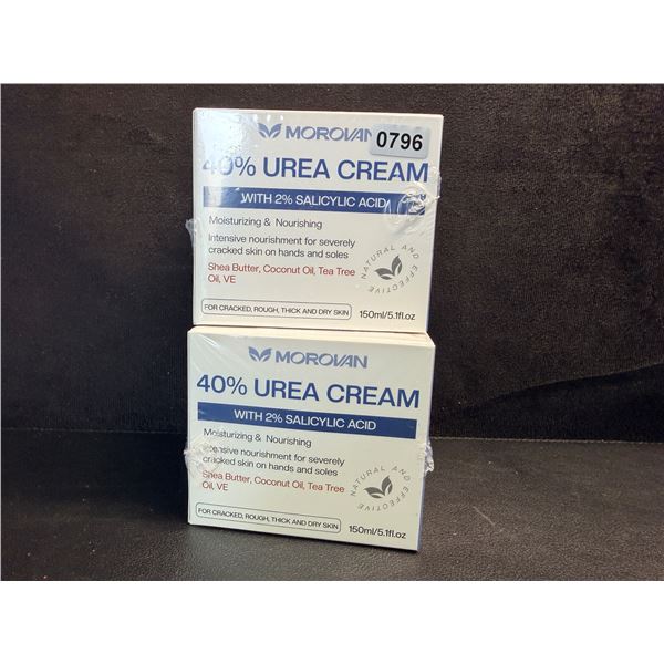 2 Boxes 40% Urea Cream (150m) Moisturizing & Nourishing for Cracker/Rough/Dry Skin - New