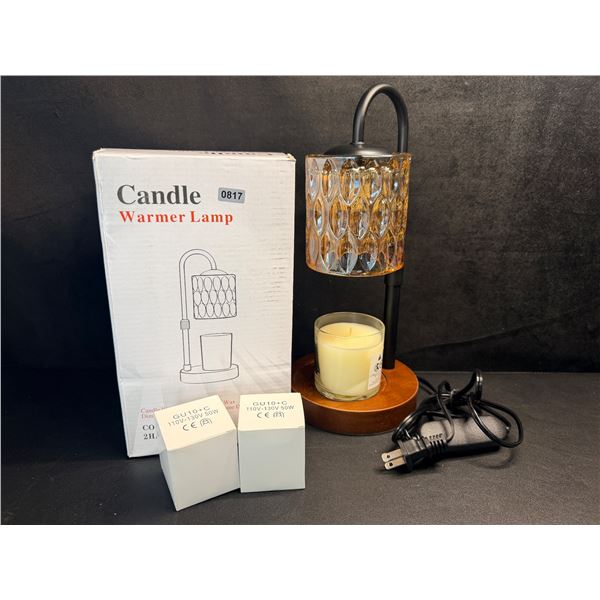 Candle/Wax Warmer Lamp Adjustable Height Includes Bulbs! - New