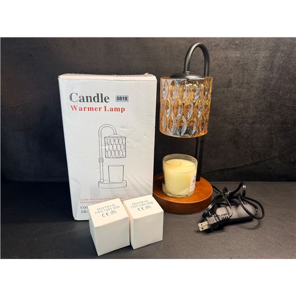Candle/Wax Warmer Lamp Adjustable Height Includes Bulbs! - New