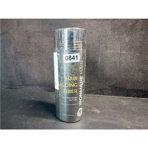 Ironmane Hair Keratin Protein Hair Building Fibers - Black - New