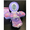 Image 10 : 57PC Kids Makeup Set for Girls (Purple) Compact/Cute Makeup Kit with Various Cosmetics - New!