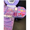 Image 12 : 57PC Kids Makeup Set for Girls (Purple) Compact/Cute Makeup Kit with Various Cosmetics - New!