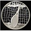 Image 1 : TENNIS 1 OZ .999 SILVER ROUND