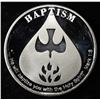 Image 1 : BAPTISM 1 OZ .999 SILVER ROUND