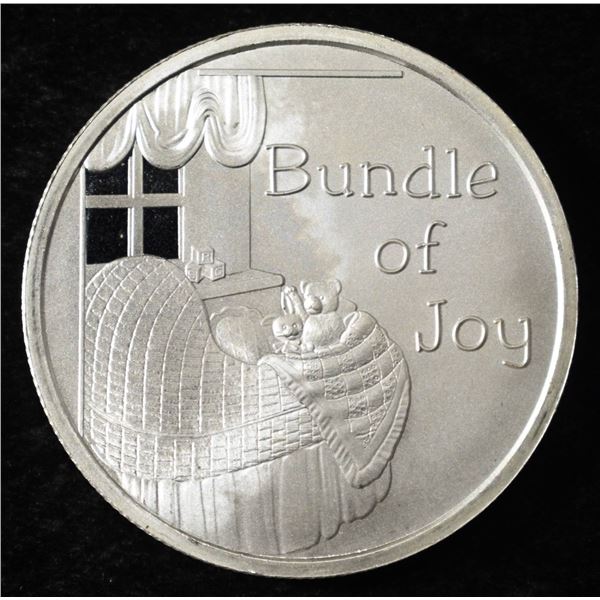BUNDLE OF JOY 1 OZ .999 SILVER ROUND