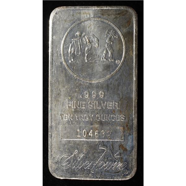 SILVERTOWNE 10 OZ .999 SILVER BAR