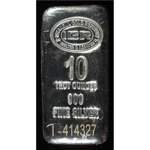 IGR 10 OZ .999 SILVER BAR