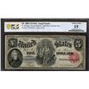 Image 1 : 1880 $5 Legal Tender Note PCGS 15