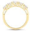 Image 2 : 14KT Yellow Gold 1.50ctw Lab Diamond Ring