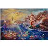 Image 1 : THOMAS KINKADE Ariel The Little Mermaid Giclee on Canvas