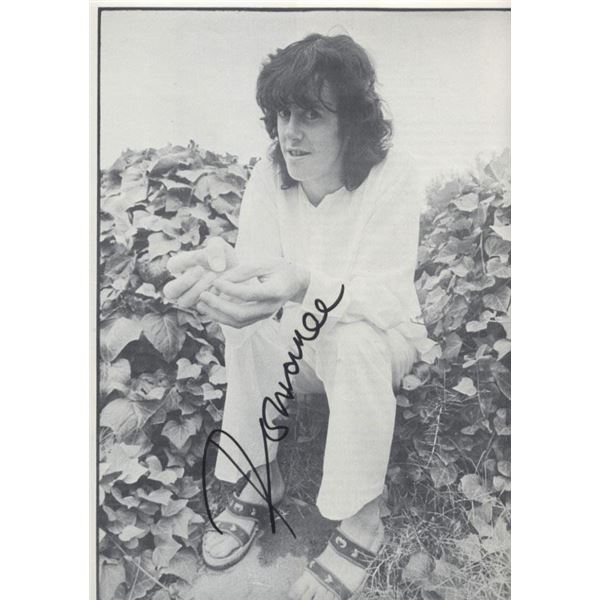 Donovan  signed photo