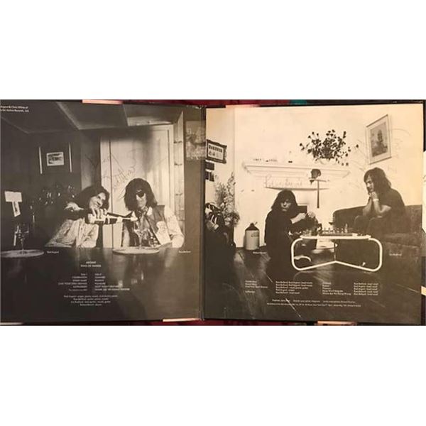Argent band signed album