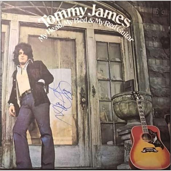 Tommy James signed album