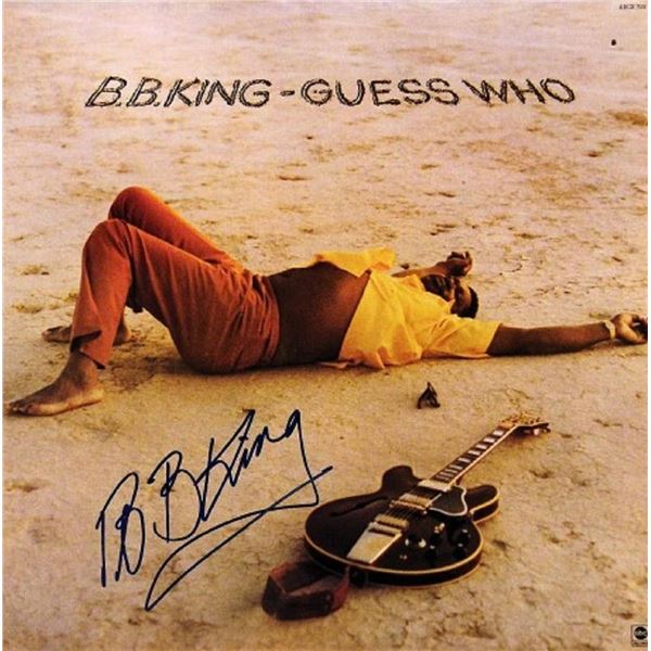B.B. King Guess Who signed album