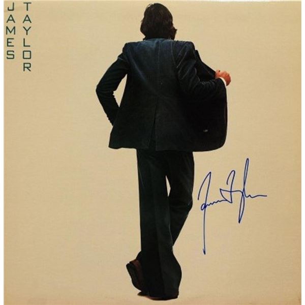 James Taylor 1976 In The Pocket signed album