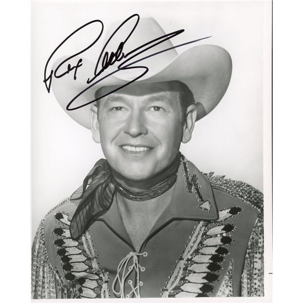 The Arizona Cowboy Rex Allen signed photo