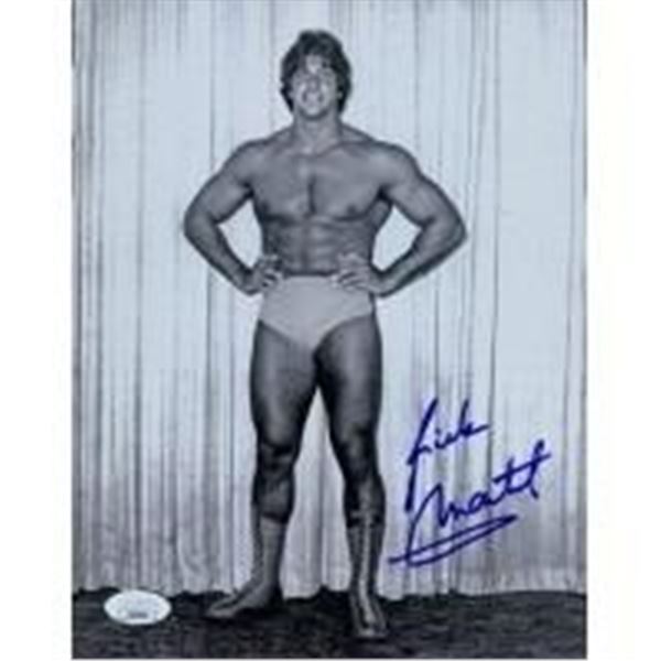 WWE WWF Wrestler Rick Martel AWA Signed Photo