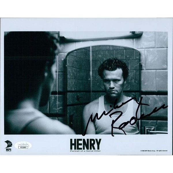 Henry: Portrait of a Serial Killer Michael Rooker Signed 8x10 Photo JSA Authen