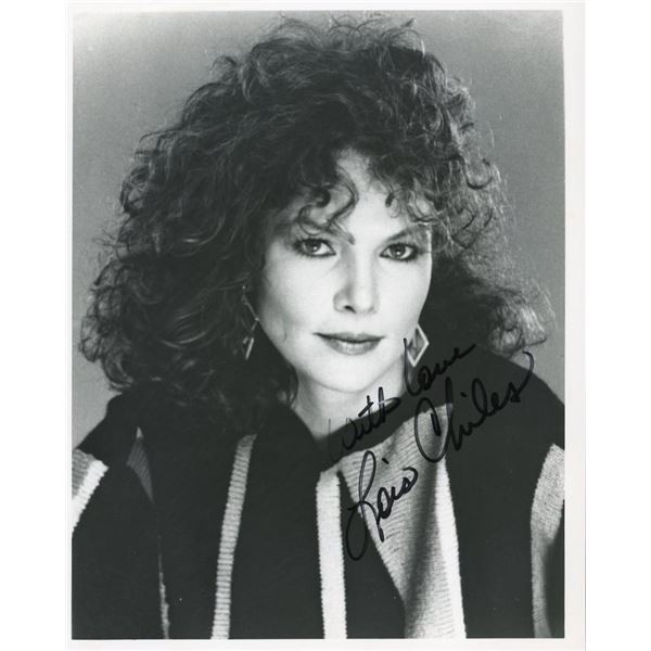 Broadcast News Lois Chiles signed photo