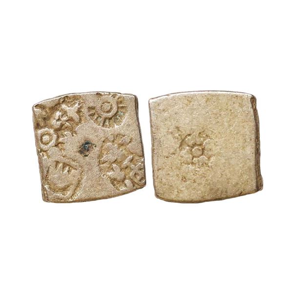 Magadha Janapada, Imperial Series V/VI, Silver Karshapana, 3.29 gms