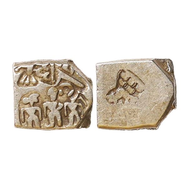 Magadha Janapada, Imperial Series VII, Silver Karshapana, 3.46 gms