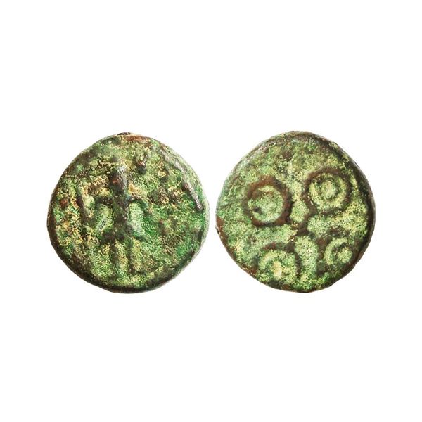 Ancient, Ujjain (2nd-1st Century BC), Copper Unit, 4.66 gms