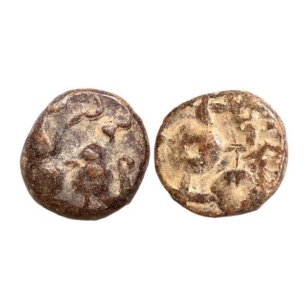 Ancient, Satavahanas(1st Century AD), Lead Unit, 3.58 gms