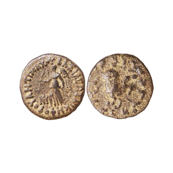 Indo-Greeks, Antimachus II (174-165 BC), Silver Drachm, 2.55 gms
