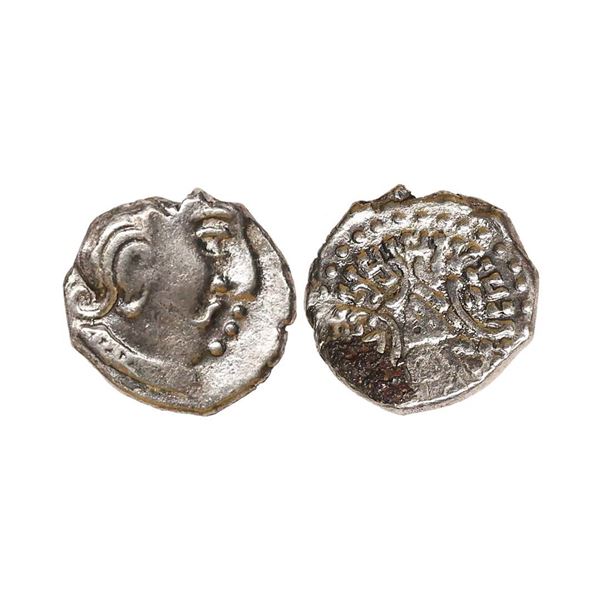 Ancient, Trikutas, Dharasena (388-456 AD), Silver Drachm, 1.89 gms
