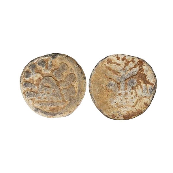Ancient, Anandas of Karnataka, Mulananda (c. 2nd -3rd Century AD), Lead Unit,, 16.56 gms