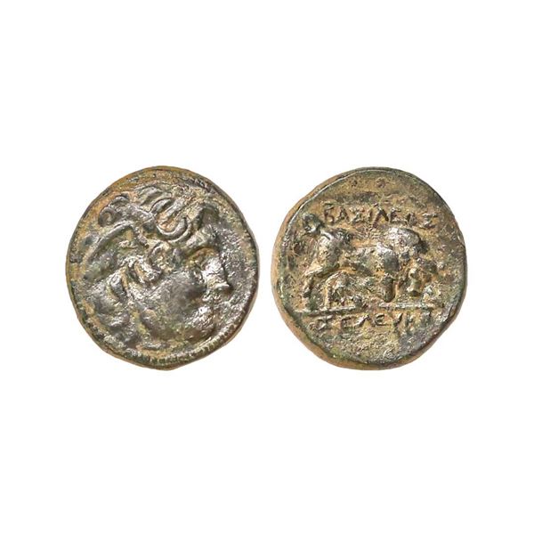Seleucid Kingdom, Seleukos I Nikator (312-281 BC), Copper Drachm, 2.35 gms