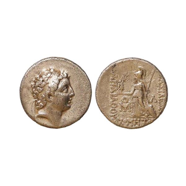 Cappadocia, Ariarathes V (163–130 BC), Silver Drachm, 4.10 gms