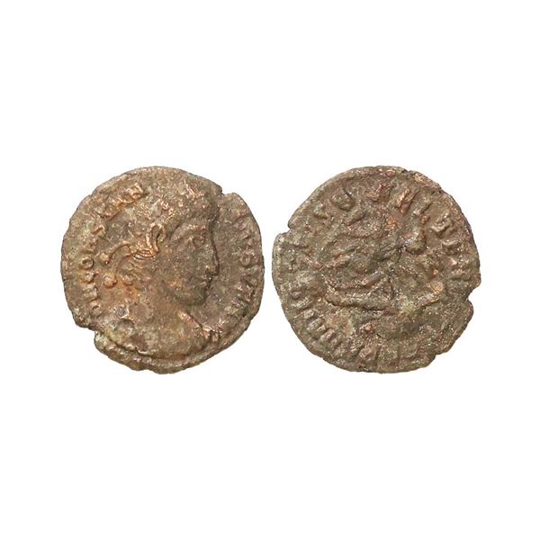 Roman Imperial, Constantius II (347-361 AD), Copper Follis, 2.10 gms