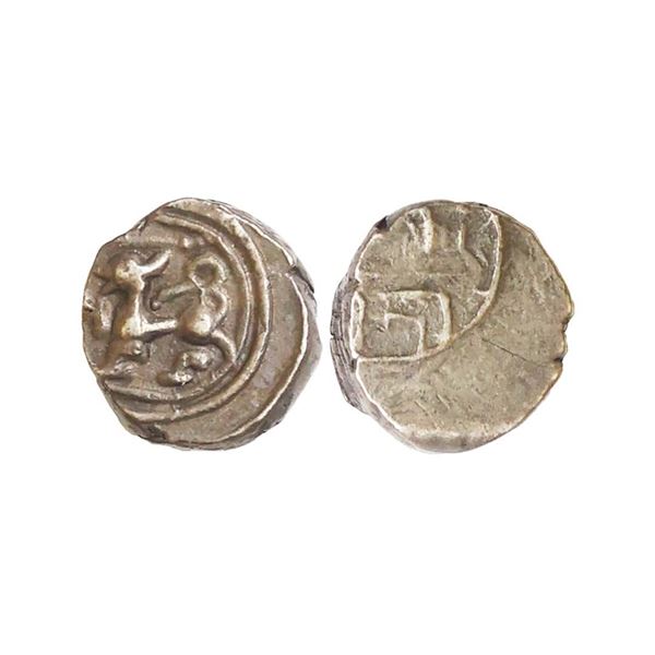 Saluvas of Gersoppa(14th–15th Century AD), Silver Unit, 1.56 gms