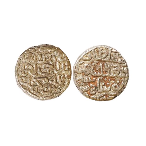Delhi Sultanate, Muhammad Bin Tughlaq (AH 725-752 /1325-1351 AD), Billon Tanka, 9.17 gms