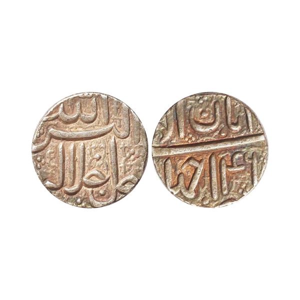 Akbar (AH 963-1014, 1556-1605 AD), Silver Rupee, 11.43 gms