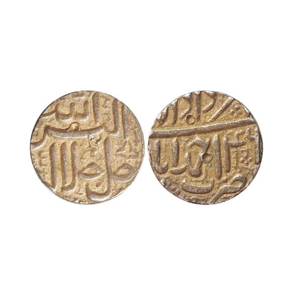 Akbar (AH 963-1014, 1556-1605 AD), Silver Rupee, 11.43 gms
