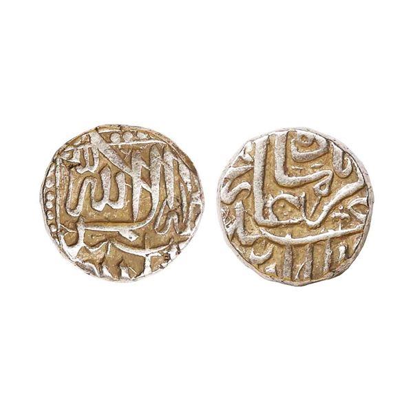Akbar (AH 963-1014, 1556-1605 AD), Silver Mahmudi, 5.64 gms