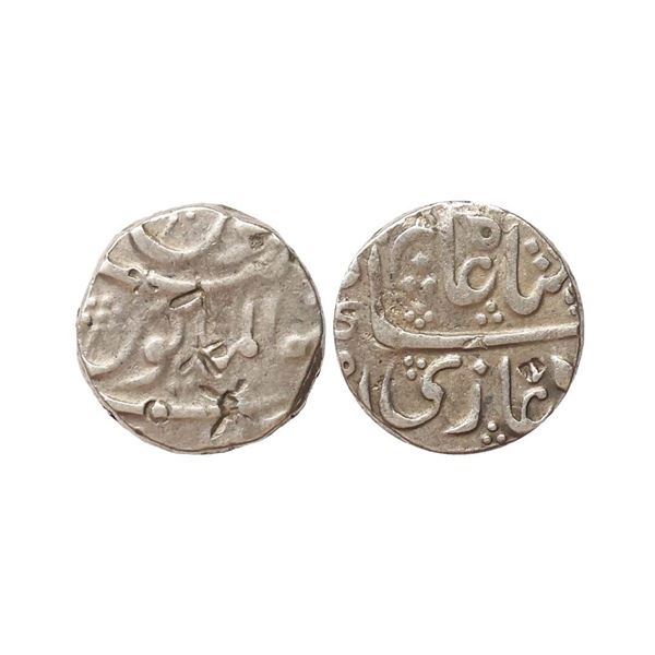 Hyderabad State, Asaf Jah, INO Shah Alam, Silver Rupee, 11.07 gms