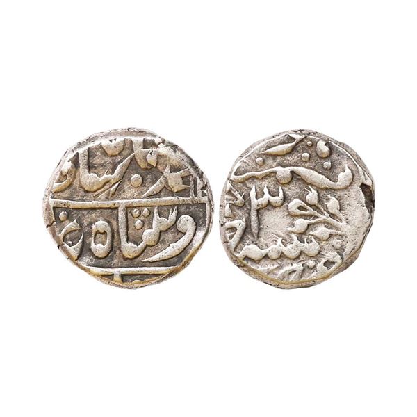 Jhalawar, Madan Singh (AH 1253-1261/1837-1845 AD), Silver Rupee, 11.16 gms
