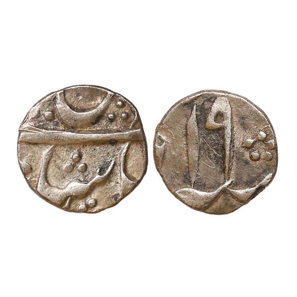 Bengal Presidency, INO Shah Alam II, Silver 1/8 Rupee. 1.42 gms