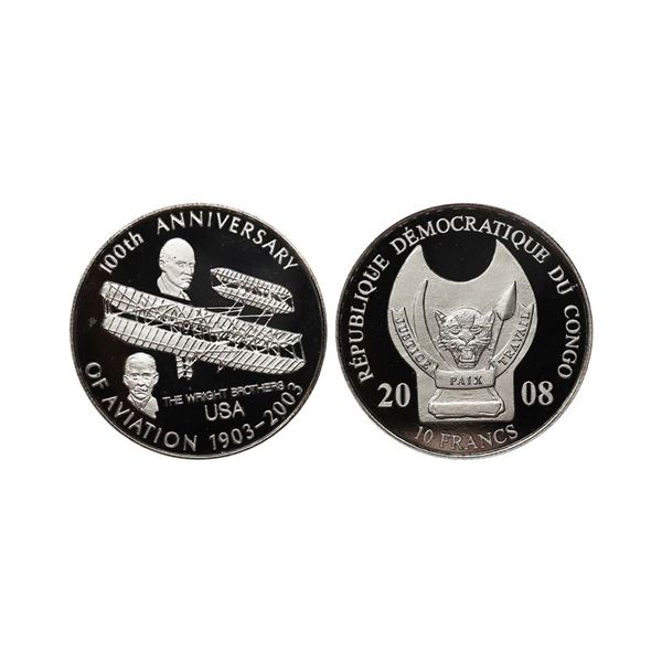 Democratic Republic of the Congo, Silver Plated, 19.06g